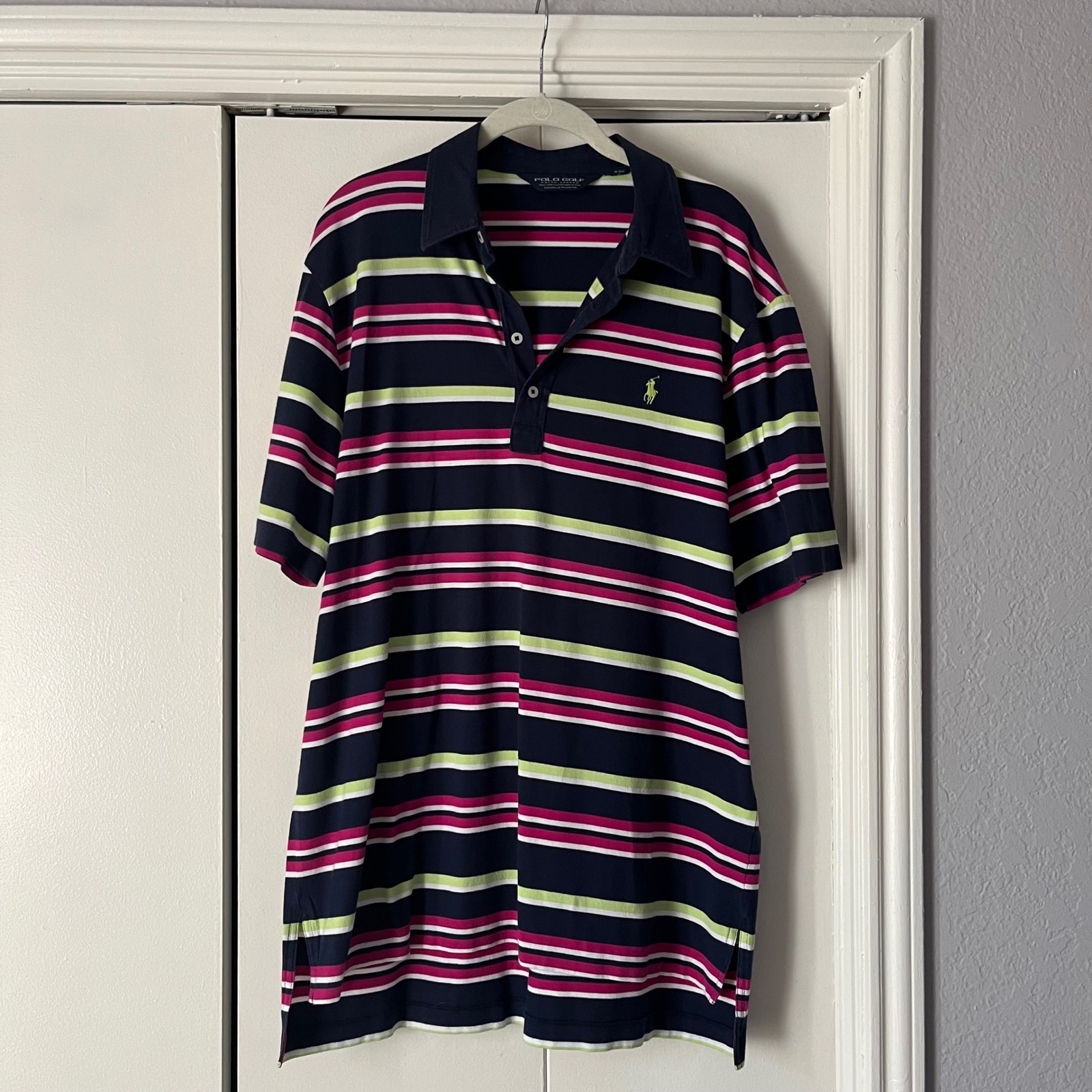 Polo Golf Ralph Lauren Striped Golf Polo Shirt Mens